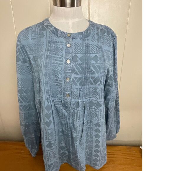 Tanoa Top Women's Large Long‎ Sleeve NWT - Picture 1 of 9